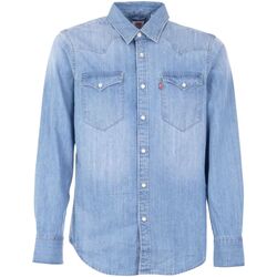 Abbigliamento Uomo Camicie maniche lunghe Levi's Camicia western Barstow taglio standard Blu