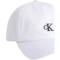 Accessori Unisex bambino Cappellini Calvin Klein Jeans MONOGRAM BASEBALL CAP Bianco