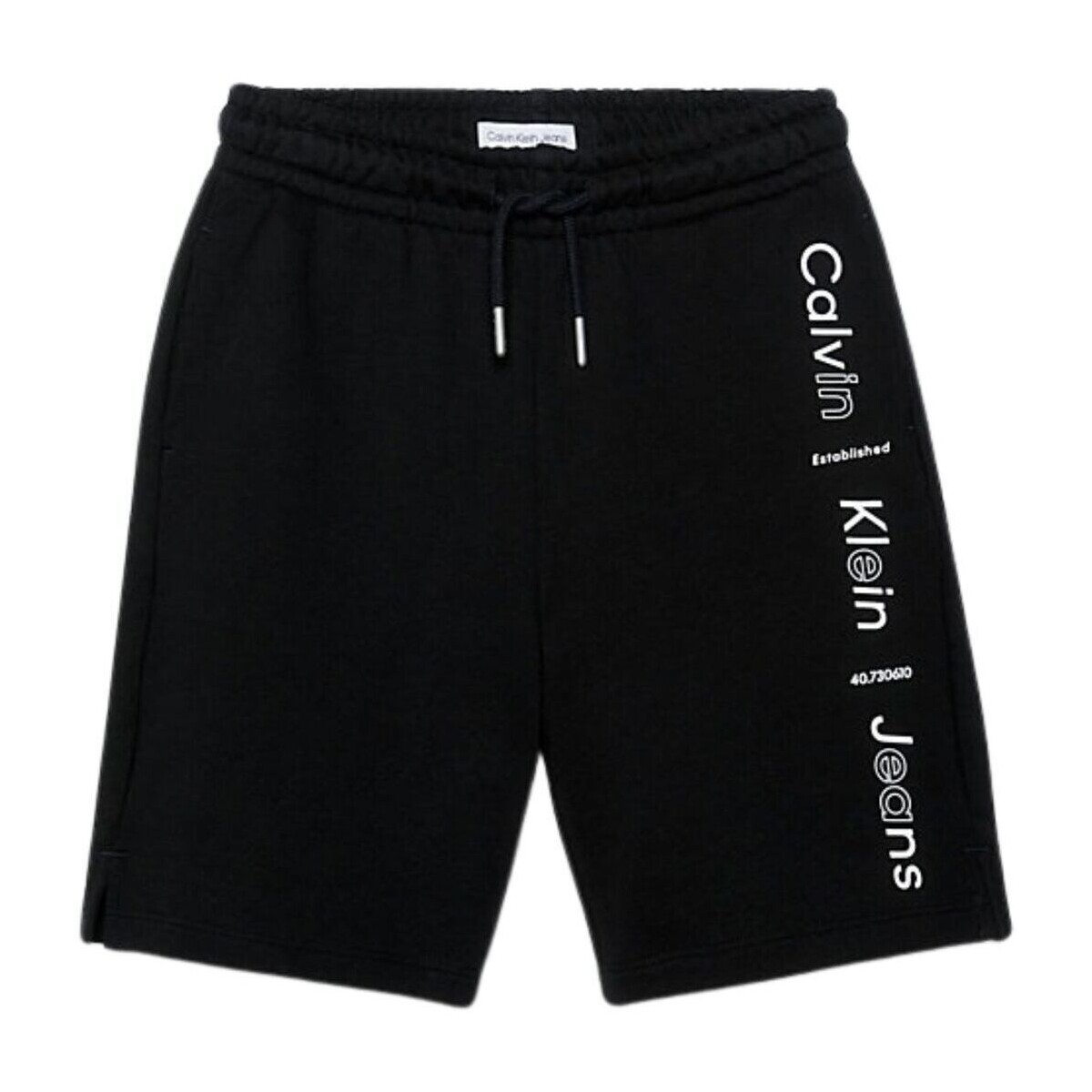 Abbigliamento Bambino Shorts / Bermuda Calvin Klein Jeans MAXI INST.LOGO RLXD SHORTS Nero