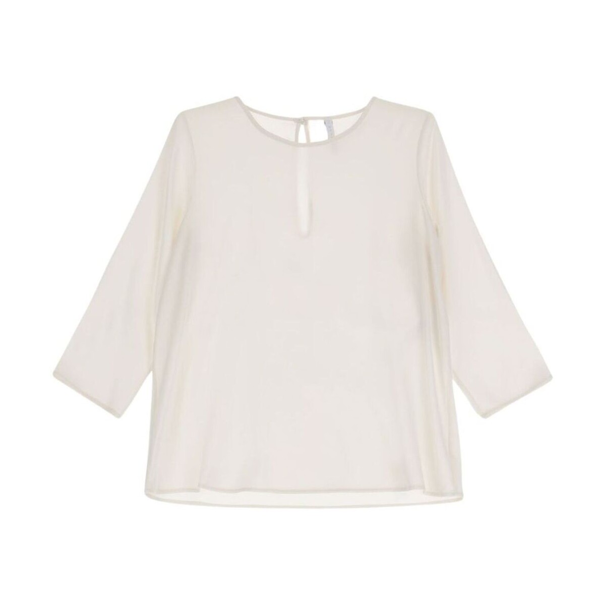 Abbigliamento Donna T-shirts a maniche lunghe Imperial CAMICIA Bianco