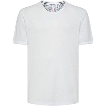 Abbigliamento Uomo T-shirt maniche corte Sun68 T-SHIRT ROUND BOTTOM S/S Bianco