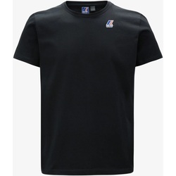 Abbigliamento Uomo T-shirt maniche corte K-Way LE VRAI EDOUARD Nero
