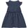 Abbigliamento Bambina Abiti corti Guess CHIFFON SS DRESS Blu