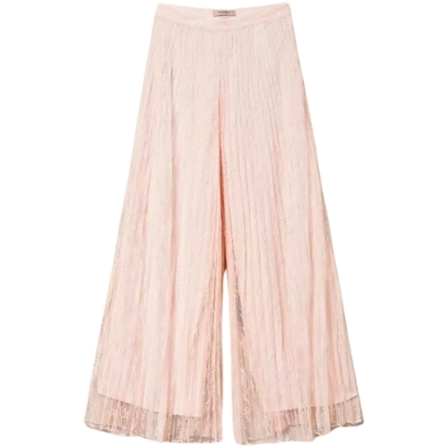 Abbigliamento Donna Pantaloni Twin Set  Rosa
