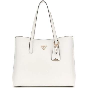 Borse Donna Tote bag / Borsa shopping Guess Shopper meridian triangolo logo HWBG877823 Beige