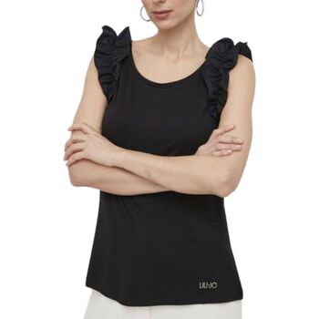 Abbigliamento Donna T-shirt & Polo Liu Jo T SHIRT ES24LJ46 Nero