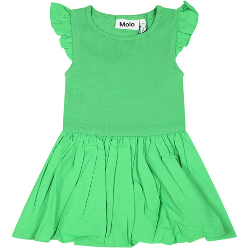 Abbigliamento Bambina Vestiti Molo 4S24E106 1368 Verde