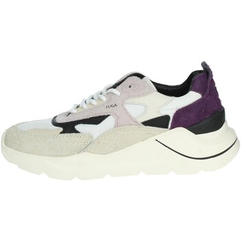 Scarpe Donna Sneakers alte Date W391-FG-HA-IP Bianco