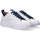 Scarpe Uomo Sneakers basse Alexander Smith sneaker Wembley bianco blu Bianco