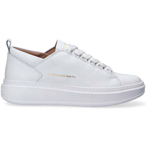Scarpe Uomo Sneakers basse Alexander Smith sneaker Wembley total white Bianco