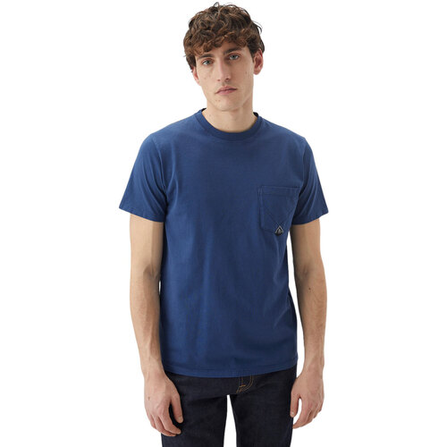 Abbigliamento Uomo T-shirt maniche corte Roy Rogers T-SHIRT POCKET MAN Blu