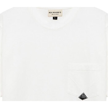 Abbigliamento Uomo T-shirt maniche corte Roy Rogers T-SHIRT POCKET MAN Bianco