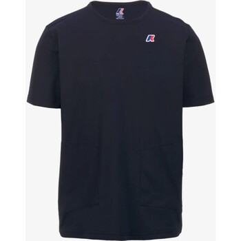 Abbigliamento Donna T-shirt maniche corte K-Way T-SHIRT SERIL TRAVEL K1141LW Blu