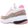 Scarpe Donna Sneakers basse Fornarina donna sneakers con zeppa UP SAND/PINK Nero
