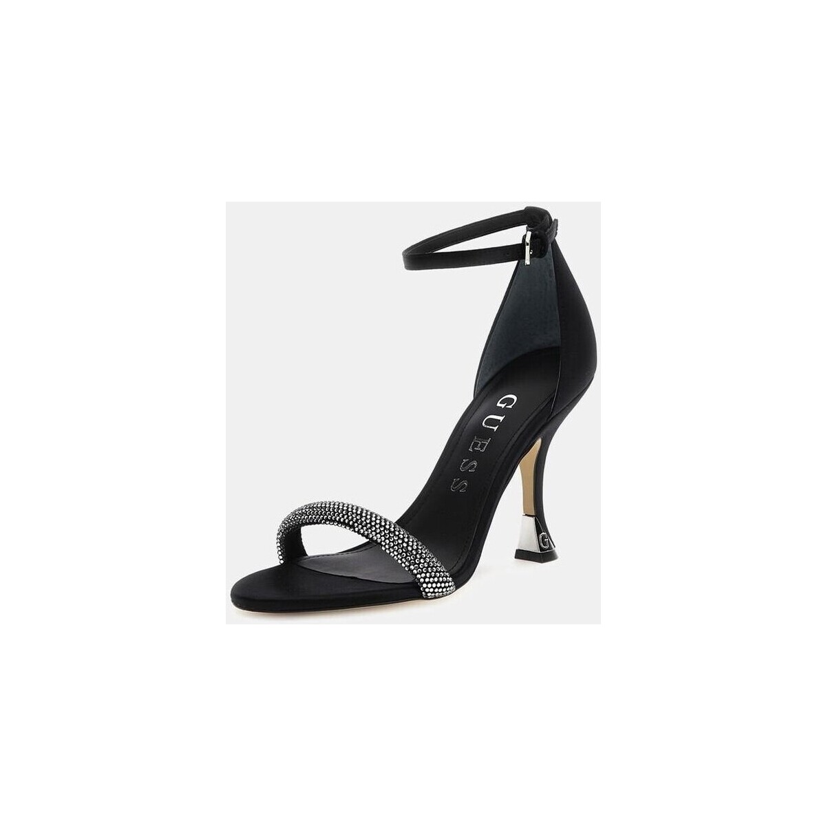 Scarpe Donna Sandali Guess FLPKBCSAT03 sandali eleganti raso Nero