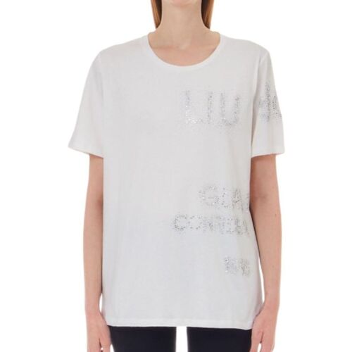 Abbigliamento Donna T-shirt & Polo Liu Jo T SHIRT ES24LJ52 Bianco