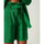 Abbigliamento Donna Jeans 3/4 & 7/8 Twin Set SHORTS A VITA ALTA CON CINTURA Verde