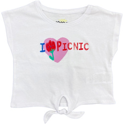 Abbigliamento Unisex bambino T-shirt & Polo Losan 51003264041 Bianco