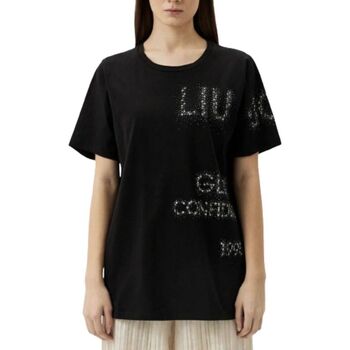 Abbigliamento Donna T-shirt & Polo Liu Jo T SHIRT ES24LJ53 Nero