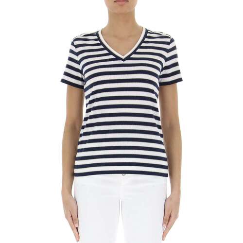 Abbigliamento Donna T-shirt & Polo Liu Jo Maglia ES24LJ63 Blu