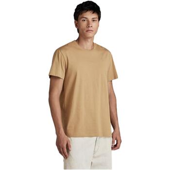 Abbigliamento Uomo T-shirt & Polo G-Star Raw D16411 Marrone