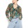 Abbigliamento Donna T-shirt & Polo Blugirl Blusa Con Rouches Wild Roses Multicolore