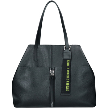 Borse Donna Tote bag / Borsa shopping Rebelle Shopping bag Harriett nera in pelle Nero