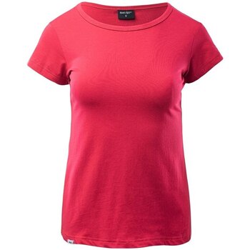 Abbigliamento Donna T-shirts a maniche lunghe Hi-Tec Lady Puro Rosso