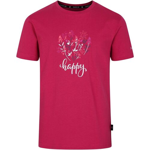 Abbigliamento Unisex bambino T-shirt maniche corte Dare 2b Trailblazer II Happy Rosso