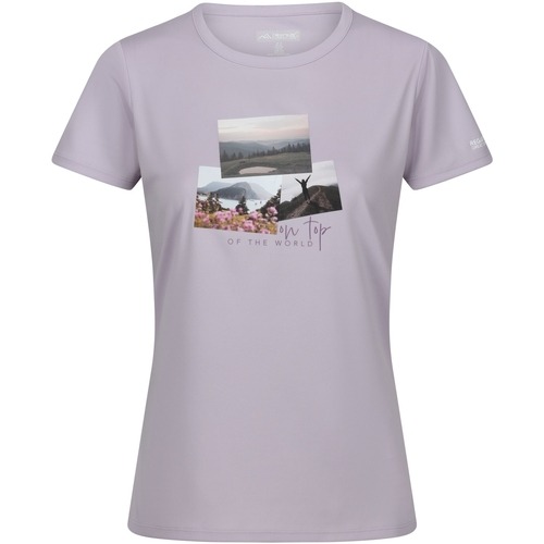 Abbigliamento Donna T-shirts a maniche lunghe Regatta RG9845 Viola