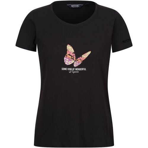 Abbigliamento Donna T-shirts a maniche lunghe Regatta Filandra VIII Nero