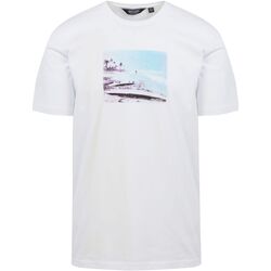 Abbigliamento Uomo T-shirts a maniche lunghe Regatta Cline VIII Bianco