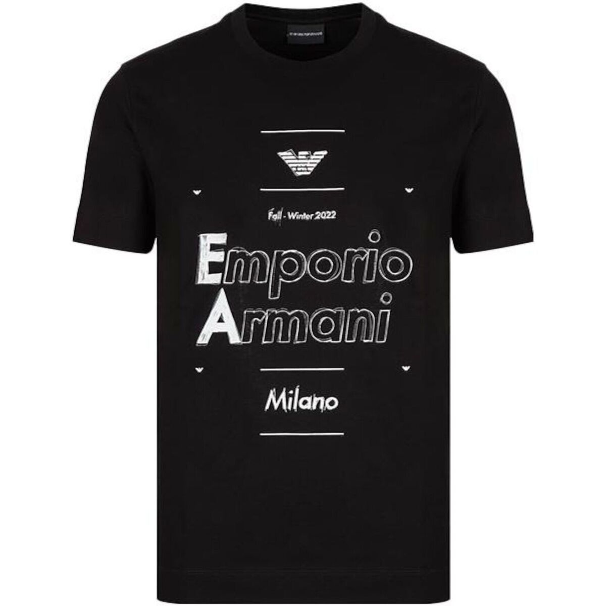 Abbigliamento Uomo T-shirt & Polo Emporio Armani 6L1T891JSAZ0999 Nero