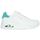 Scarpe Donna Sneakers Skechers UNO - POP BACK Bianco