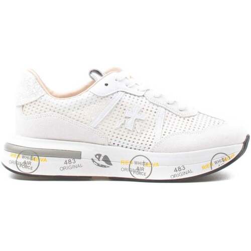 Scarpe Donna Sneakers Premiata Cassie 6341 Bianco Bianco