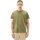 Abbigliamento Uomo T-shirt maniche corte Woolrich GARMENT DYED LOGO      T-SHIRT Verde
