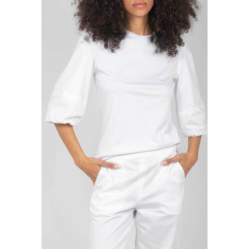 Abbigliamento Donna T-shirt & Polo Maxmara Leisure 2416941048600 001 Bianco