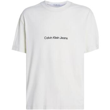 Abbigliamento Uomo T-shirt maniche corte Calvin Klein Jeans  Beige