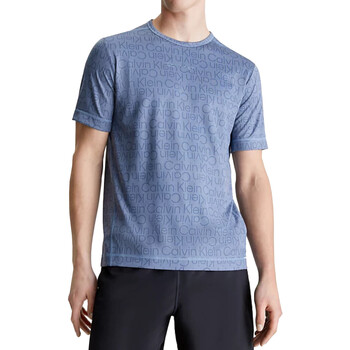 Abbigliamento Uomo T-shirt maniche corte Calvin Klein Jeans 00GMS4K191 Marine