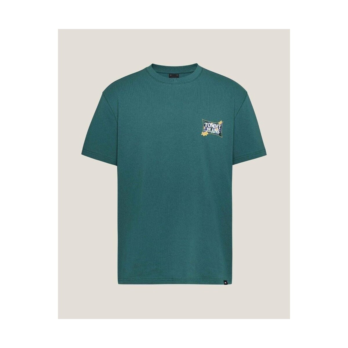 Abbigliamento Uomo T-shirt maniche corte Tommy Hilfiger DM0DM18562CT0 Verde