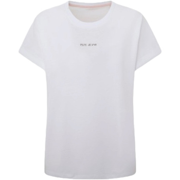 Abbigliamento Donna T-shirt & Polo Pepe jeans PL505844 Bianco