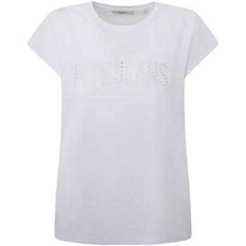 Abbigliamento Donna T-shirt & Polo Pepe jeans PL505837 Bianco