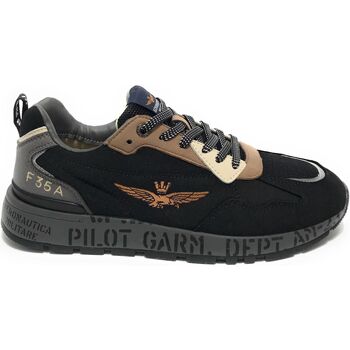 Scarpe Uomo Sneakers Aeronautica Militare SNEAKER US24AR12 Nero