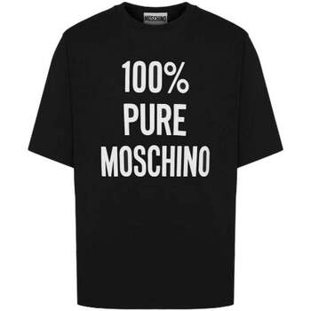 Abbigliamento Uomo T-shirt maniche corte Moschino SKU_272501_1525748 Nero