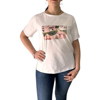 Abbigliamento Donna Top / T-shirt senza maniche Liu Jo VA4104JS003 Bianco