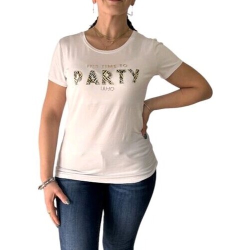 Abbigliamento Donna Top / T-shirt senza maniche Liu Jo VA4124JS360 Bianco