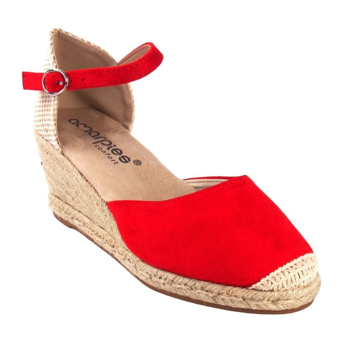 Scarpe Donna Multisport Amarpies Zapato señora  26484 acx rojo Rosso