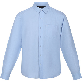 Abbigliamento Uomo Camicie maniche lunghe Regatta Brycen Blu