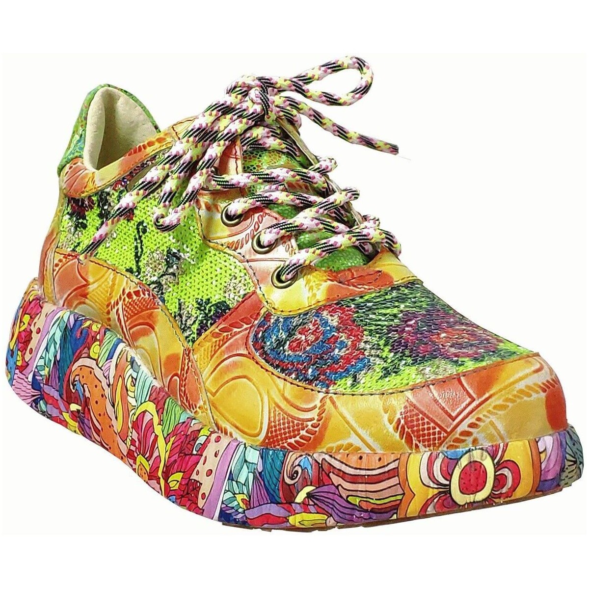 Scarpe Donna Sneakers basse Laura Vita Nikito 02 Multicolore