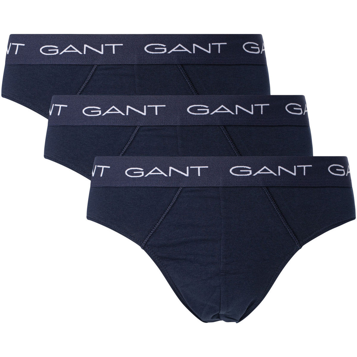 Biancheria Intima Uomo Slip Gant Confezione da 3 slip essenziali Blu